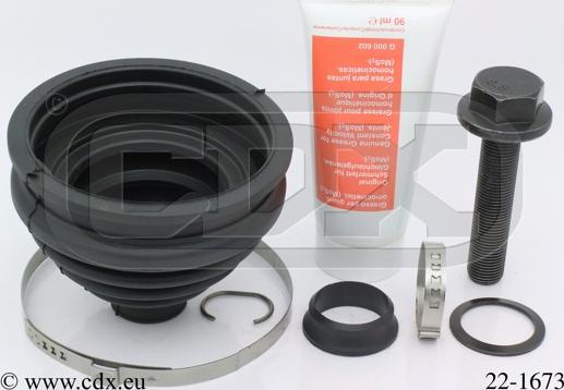 CDX 22-1673 - Bellow, drive shaft car-mod.net