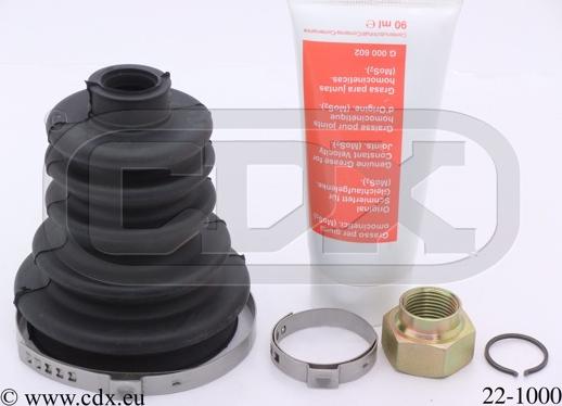 CDX 22-1000 - Bellow, drive shaft car-mod.net