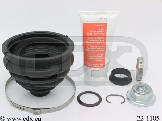 CDX 22-1105 - Bellow, drive shaft car-mod.net