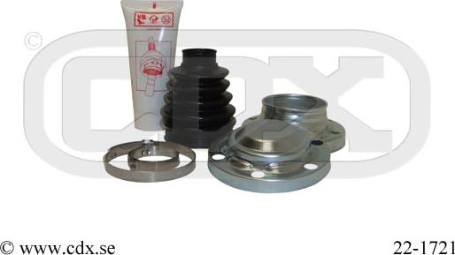 CDX 22-1721 - Bellow, drive shaft car-mod.net