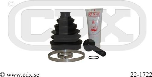 CDX 22-1722 - Bellow, drive shaft car-mod.net