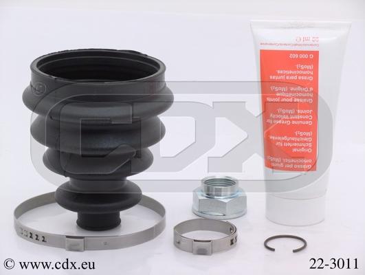 CDX 22-3011 - Bellow, drive shaft car-mod.net