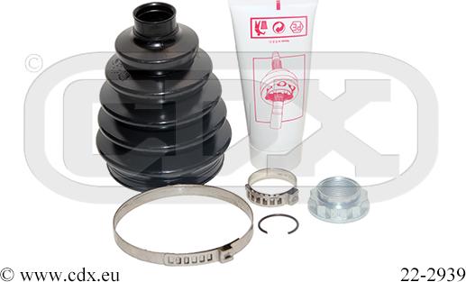 CDX 22-2939 - Bellow, drive shaft car-mod.net