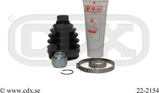 CDX 22-2154 - Bellow, drive shaft car-mod.net