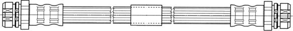 CEF 512558 - Brake Hose car-mod.net