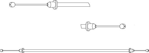 CEF DM02211 - Cable, parking brake car-mod.net