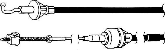 CEF OP01108 - Clutch Cable car-mod.net