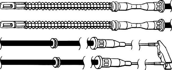CEF OP02140 - Cable, parking brake car-mod.net