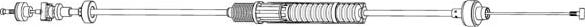 CEF VW01168 - Clutch Cable car-mod.net