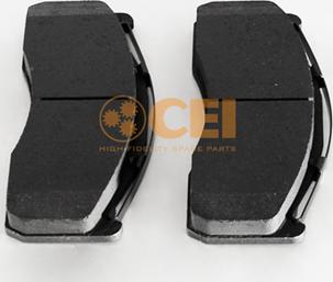 C.E.I. 584049 - Brake Pad Set, disc brake car-mod.net