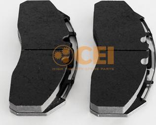 C.E.I. 584.041 - Brake Pad Set, disc brake car-mod.net