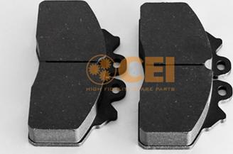 C.E.I. 584052 - Brake Pad Set, disc brake car-mod.net