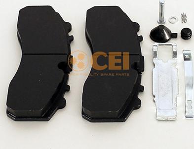 C.E.I. 584.000 - Brake Pad Set, disc brake car-mod.net