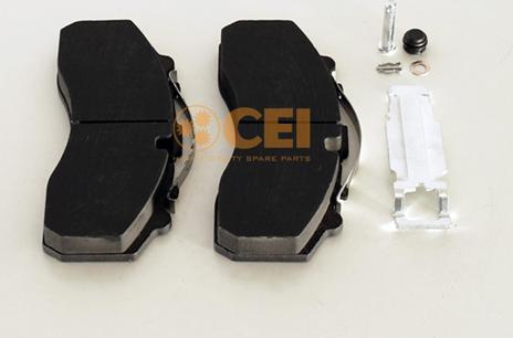 C.E.I. 584.001 - Brake Pad Set, disc brake car-mod.net