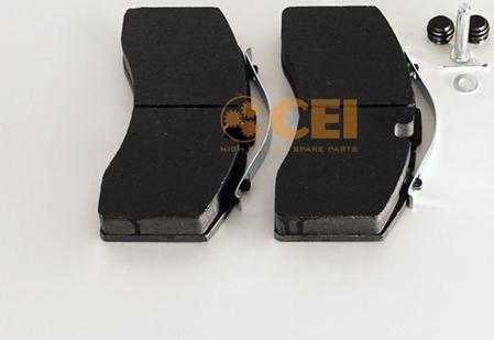 C.E.I. 584008 - Brake Pad Set, disc brake car-mod.net