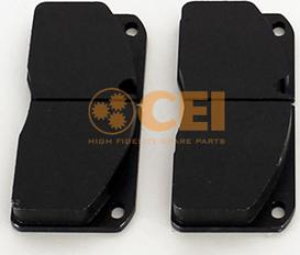 C.E.I. 584016 - Brake Pad Set, disc brake car-mod.net