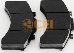 C.E.I. 584018 - Brake Pad Set, disc brake car-mod.net