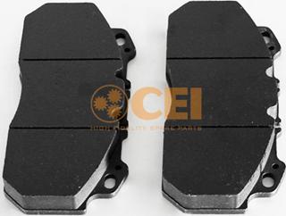 C.E.I. 584024 - Brake Pad Set, disc brake car-mod.net