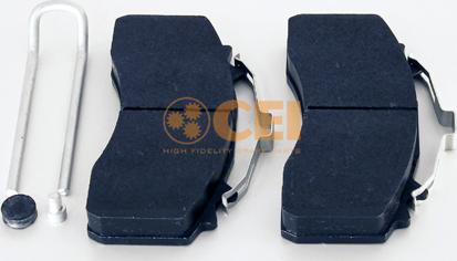 C.E.I. 584.110 - Brake Pad Set, disc brake car-mod.net
