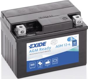 CENTRA AGM12-4 - Starter Battery car-mod.net