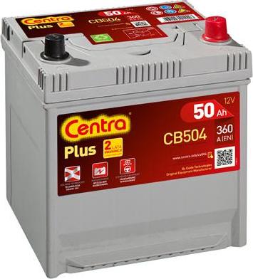 CENTRA CB504 - Starter Battery car-mod.net