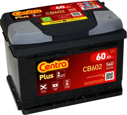 CENTRA CB602 - Starter Battery car-mod.net