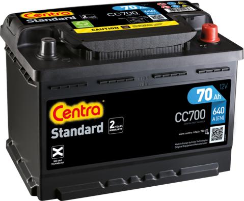 CENTRA CC700 - Starter Battery car-mod.net