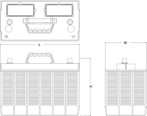 CENTRA CG110B - Starter Battery car-mod.net