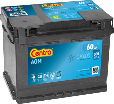 CENTRA CK600 - Starter Battery car-mod.net