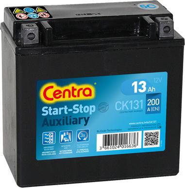 CENTRA CK131 - Starter Battery car-mod.net