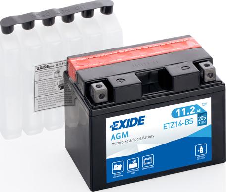 CENTRA ETZ14-BS - Starter Battery car-mod.net