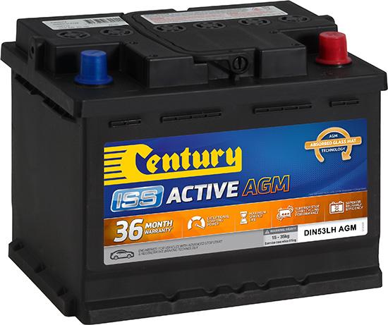 Century Batteries 106122 - Starter Battery car-mod.net
