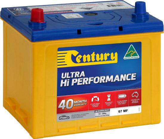 Century Batteries 107120 - Starter Battery car-mod.net