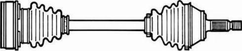 Cevam N5753 - Drive Shaft car-mod.net
