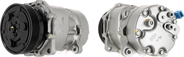 Cevam 8600081 - Compressor, air conditioning car-mod.net