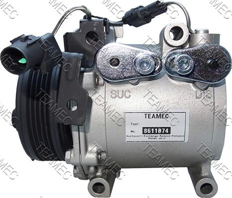 Cevam 8611074 - Compressor, air conditioning car-mod.net