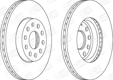 Champion 562235CH - Brake Disc car-mod.net