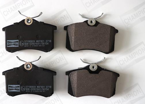 Champion 571906CH - Brake Pad Set, disc brake car-mod.net