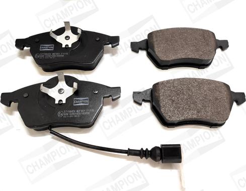 Champion 571984CH - Brake Pad Set, disc brake car-mod.net