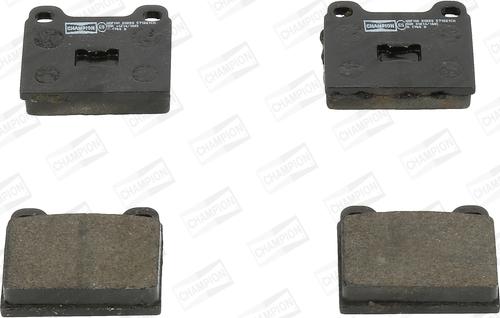 Champion 571221CH - Brake Pad Set, disc brake car-mod.net