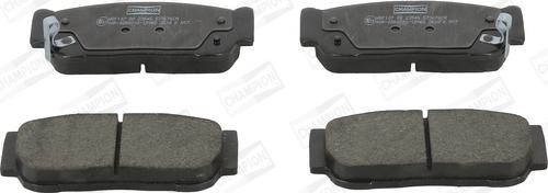 Champion 573676CH - Brake Pad Set, disc brake car-mod.net