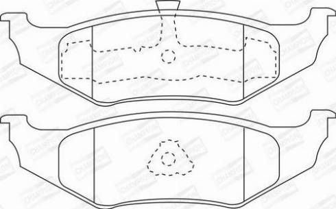 Alanko 10302186 - Brake Pad Set, disc brake car-mod.net