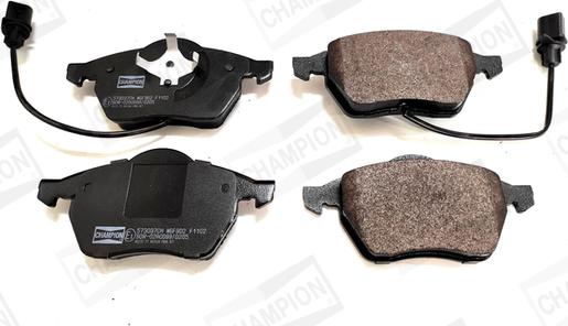 Champion 573037CH - Brake Pad Set, disc brake car-mod.net