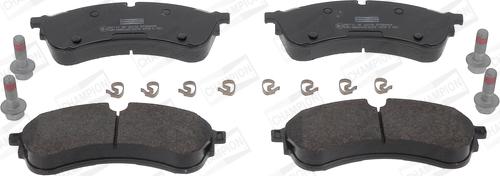 Champion 573844CH - Brake Pad Set, disc brake car-mod.net