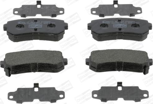 Champion 573830CH - Brake Pad Set, disc brake car-mod.net