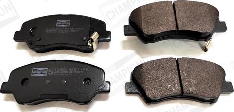 Champion 573368CH - Brake Pad Set, disc brake car-mod.net