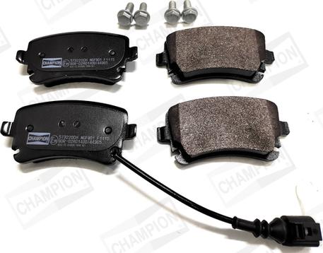 Champion 573220CH - Brake Pad Set, disc brake car-mod.net