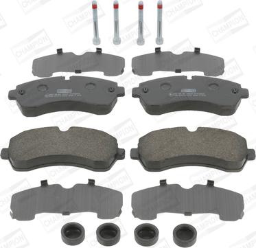 Champion 573726CH - Brake Pad Set, disc brake car-mod.net