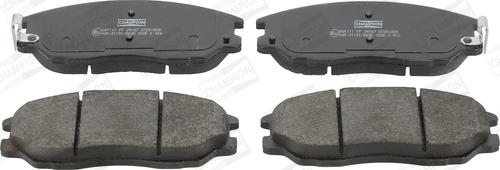 Champion 572518CH - Brake Pad Set, disc brake car-mod.net
