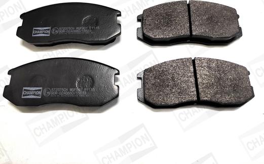 Champion 572375CH - Brake Pad Set, disc brake car-mod.net